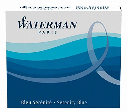 Картриджи Waterman синие S0110950