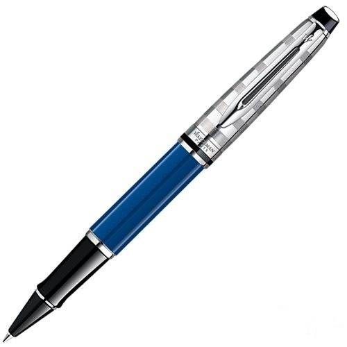 Ручка роллер Waterman Expert DeLuxe Obsession Blue CT 1904592