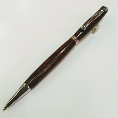 Ручка шариковая WoodMaster Slim XL Венге Silver