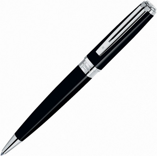 Ручка шариковая Waterman Exception Slim Black ST S0637040