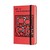 Записная книжка Moleskine "Keith Haring" (нелинованная) Pocket красная LEKH01QP012