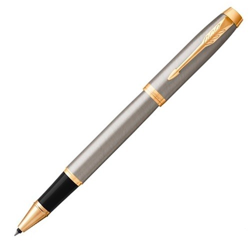 Ручка роллер Parker  IM  Core Brushed Metal GT 1931663