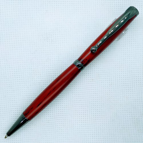 Ручка шариковая WoodMaster Slim Rosewood Gun Metal