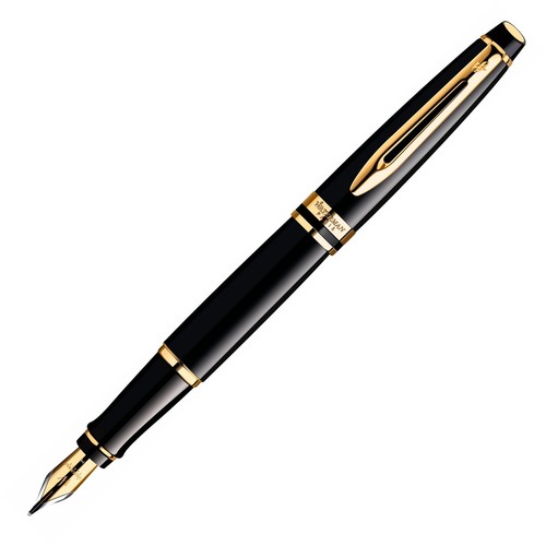 Ручка перьевая Waterman Expert Black GT S0951640