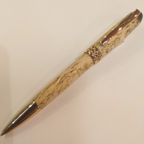 Ручка шариковая WoodMaster Apollo Карельская Берёза