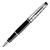 Ручка перьевая Waterman Expert DeLuxe Black CT + чехол (набор 2122197)